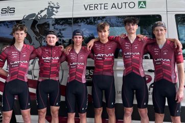 Attēls rakstam: Ogrēnietim Alvim Pivoram Miera velobrauciena pirmajā posmā 122. vieta