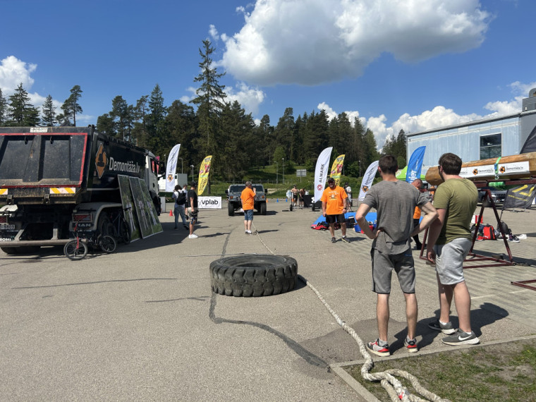 FOTO: Spēkavīru Rekordu diena 2024