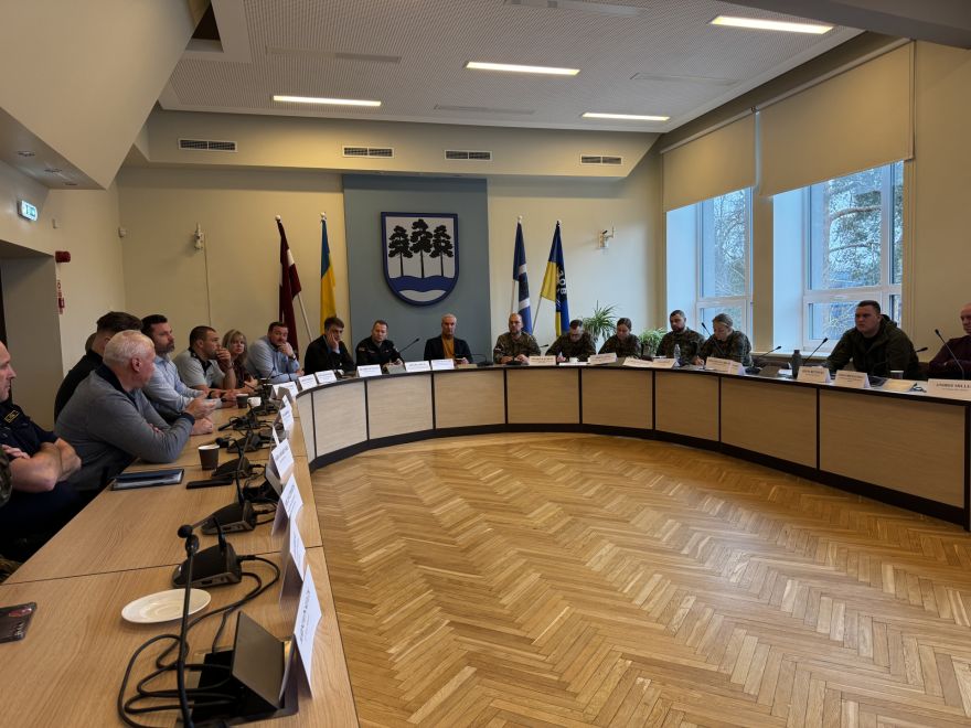 Ogrē notika Civilās aizsardzības komisijas mācības “Pilskalns”