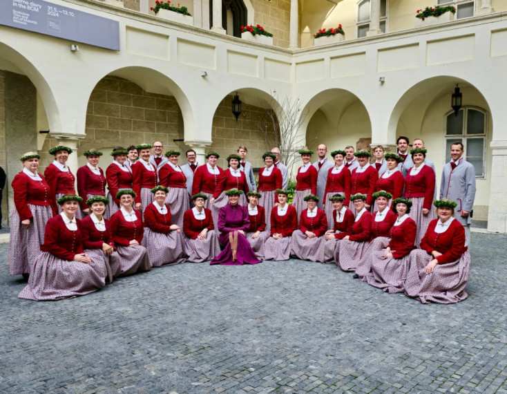 Ogres novada Kultūras centra jauktais koris “Grīva” Bratislavā iegūst divas zelta godalgas