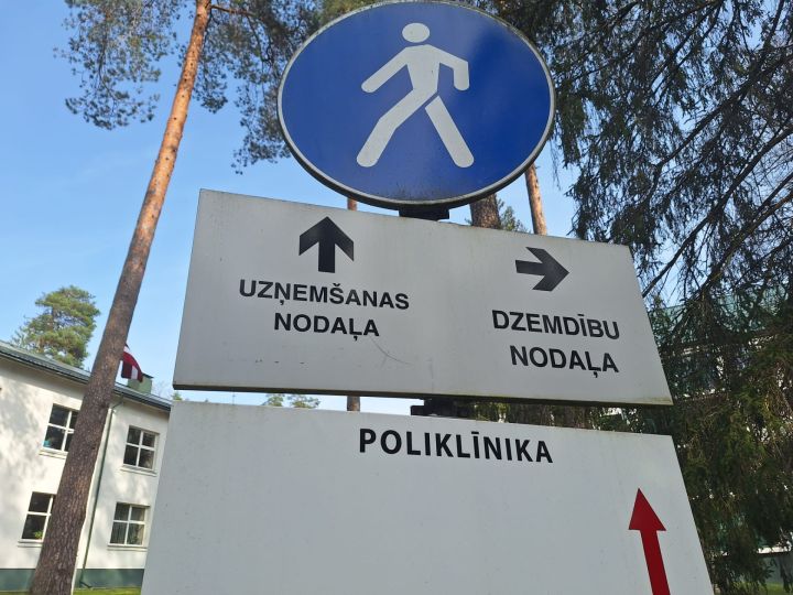 Uzņemšanas nodaļā pacientu pieplūdums