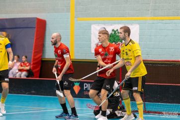 Attēls rakstam: “Lielvārde/Unihoc” tiek pie pirmā punkta Latvijas-Igaunijas līgā