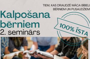 Attēls rakstam: Janvārī notiks seminārs svētdienskolu skolotājiem