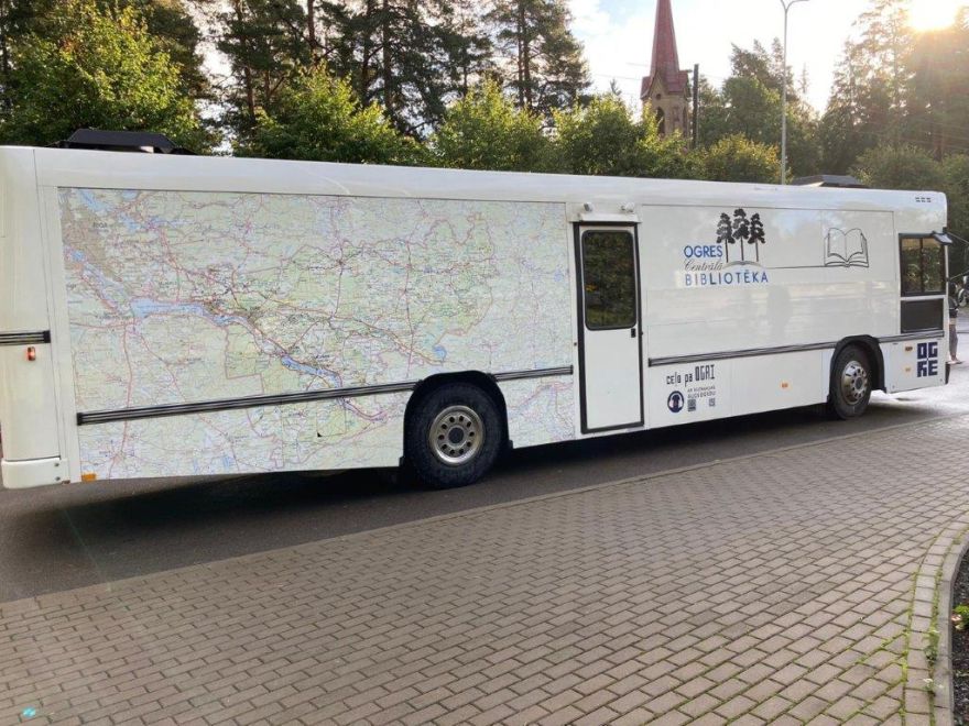 16. janvārī bibliobuss dosies pie lasītājiem uz 10 pieturvietām
