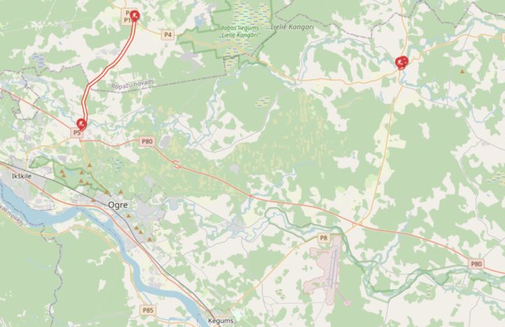 Būvdarbi turpinās 54 valsts ceļu posmos