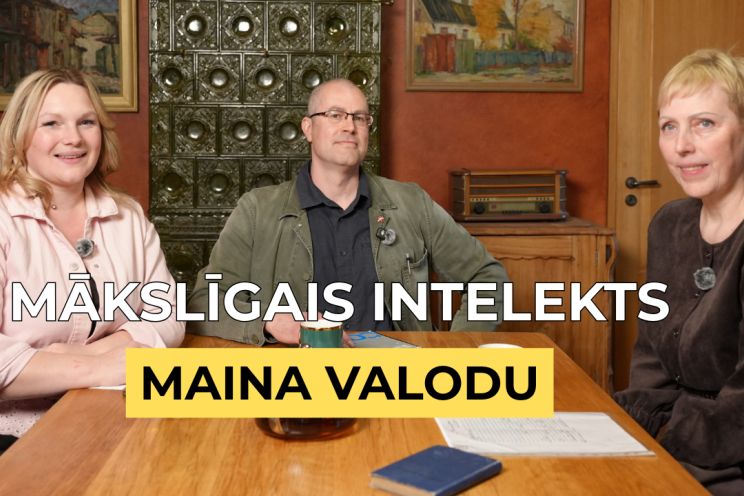 Attēls rakstam: "Virtuves sarunas" jaunā epizode - Mākslīgais intelekts maina valodu