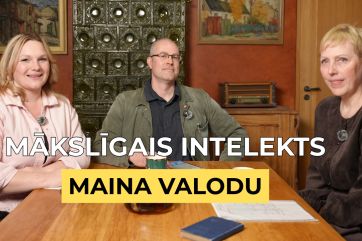 Attēls rakstam: "Virtuves sarunas" jaunā epizode - Mākslīgais intelekts maina valodu
