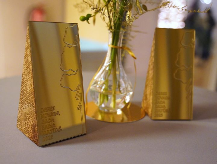 Foto: Dziesmas, teātris un radošums – Ogres novadā godināti gada kultūras laureāti