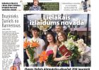 Attēls rakstam: Laikraksta «Ogres Vēstis Visiem» 10. jūlija numurā