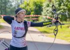 Attēls rakstam: Foto: Pirmo reizi Suntažos aizvadīts Baltijas atklātais čempionāts loka šaušanā