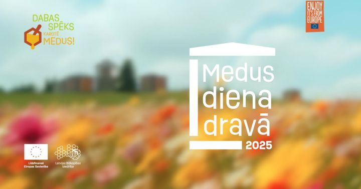 Arī Ogres novada norisinās Medus diena dravā 2025