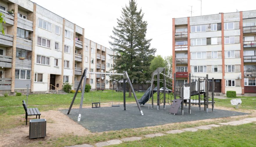 Ogres novadā – četri jauni bērnu rotaļu laukumi
