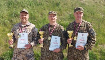 Attēls rakstam: Ogres zemesargi triumfē šaušanas sacensībās