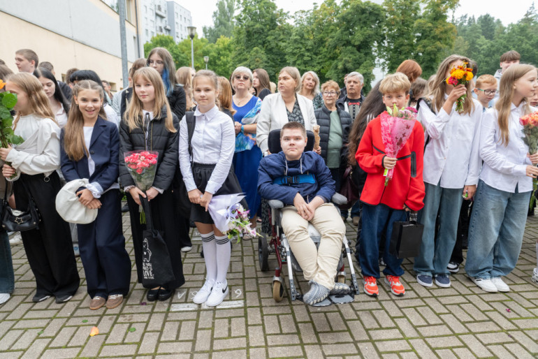 FOTO: Ogres novadā jauno mācību gadu sāk vairāk nekā 10 000 bērnu un jauniešu