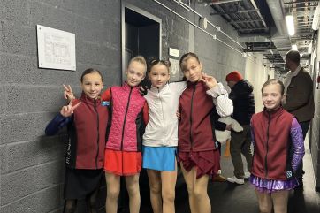 Attēls rakstam: Jaunās daiļslidotājas debitē Latvijas čempionātā