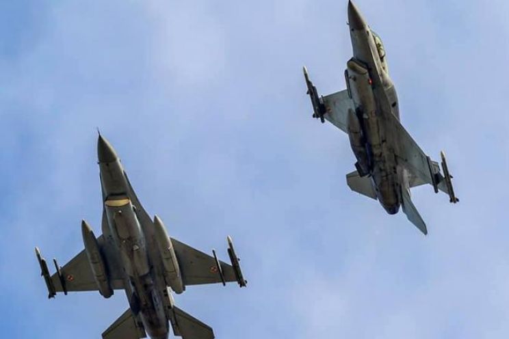 Attēls rakstam: Igaunijā NATO iznīcinātāji notriec dronu