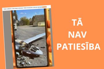 Attēls rakstam: Smiltenē neviens drons nav nogāzies, policija lems par kriminālprocesa sākšanu