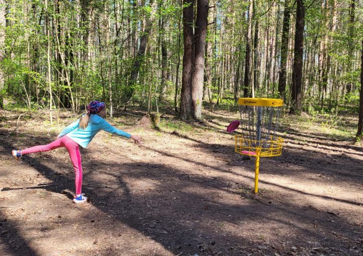 Disku golfa laukuma sezonas atklāšana