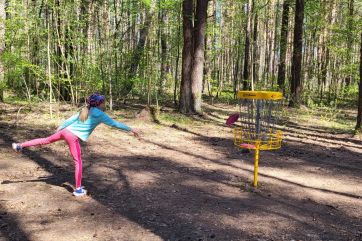 Attēls rakstam: Disku golfa laukuma sezonas atklāšana