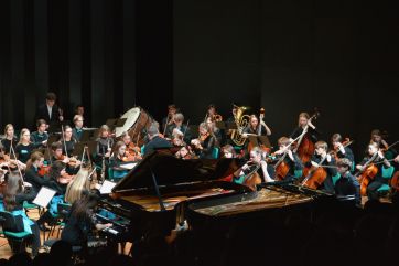 Attēls rakstam: Emīla Dārziņa Mūzikas skolas simfoniskā orķestra koncerts