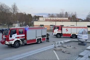 Attēls rakstam: No rīta mācības, vakarā ugunsgrēks. Ogres Kultūras centrā aizvadīta trauksmaina diena