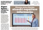 Attēls rakstam: Laikraksta «Ogres Vēstis Visiem» 3. oktobra numurā