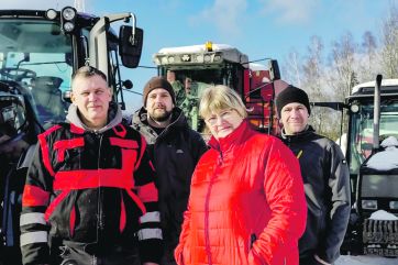 Attēls rakstam: Ķesteru saimnieks Guntars Zieds ar azartu piena lopkopībā