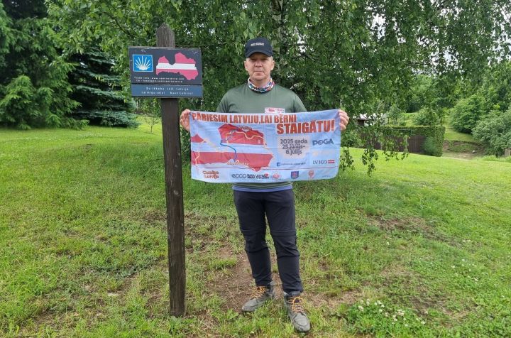 Labdarības gājienā vāc līdzekļus bērniem ar kustību traucējumiem; iespēja pievienoties gājienam, tostarp Ogres novadā