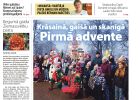 Attēls rakstam: Laikraksta «Ogres Vēstis Visiem» 5. decembra numurā