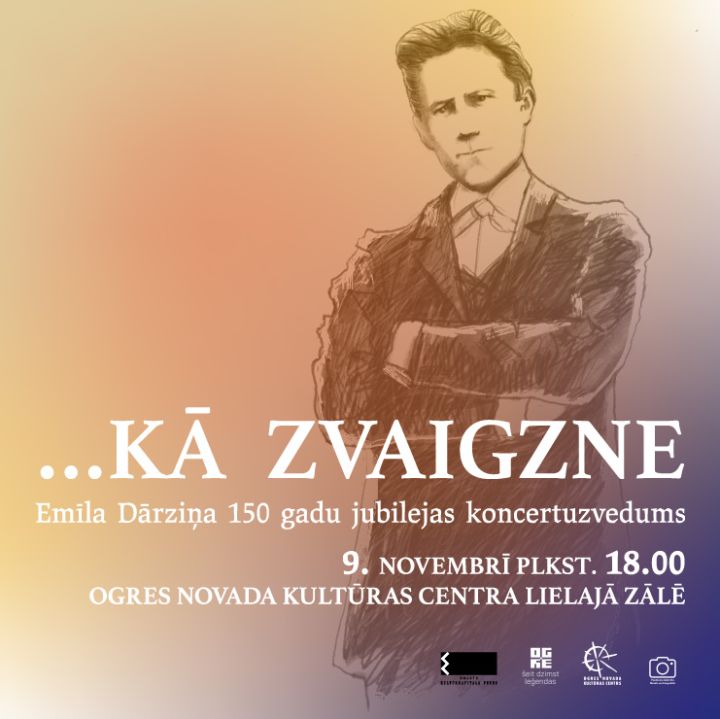 Ogrē skanēs Emīla Dārziņa 150 gadu jubilejas koncertuzvedums "...kā zvaigzne"