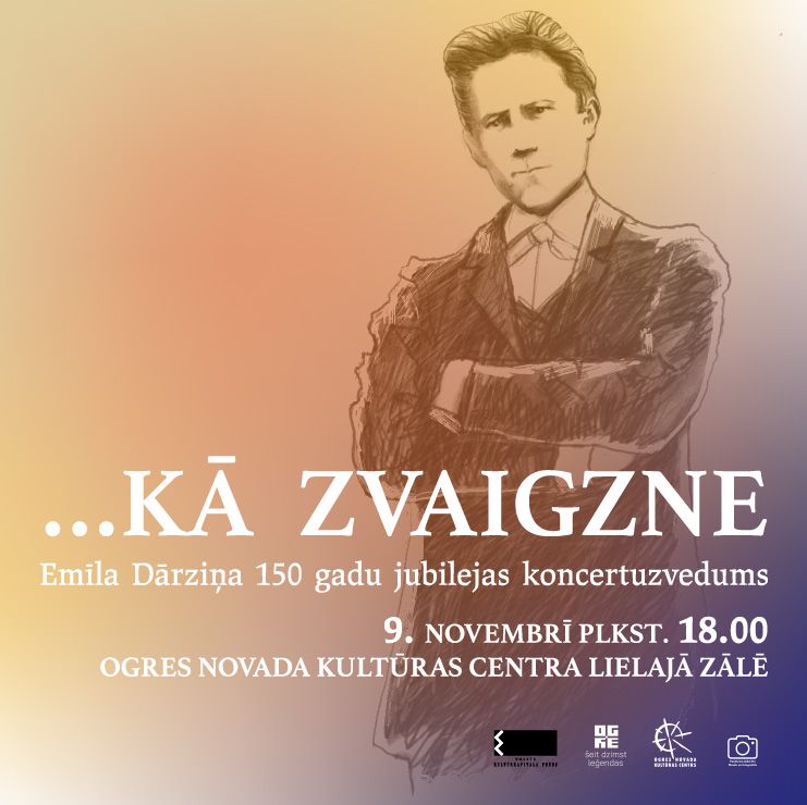 Ogrē skanēs Emīla Dārziņa 150 gadu jubilejas koncertuzvedums "...kā zvaigzne"