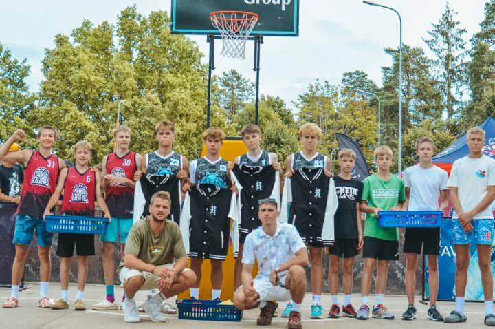Ogrē aizvadīts 3x3 basketbola tūres "Rags" septītais posms