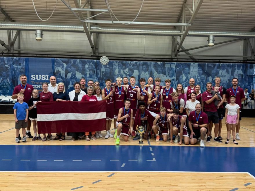 Ogres jaunie basketbolisti pārstāv Latviju “Nordic Cup” turnīrā Somijā