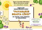 Attēls rakstam: Ogres Centrālā bibliotēka piedāvā pavasarīgu konkursu