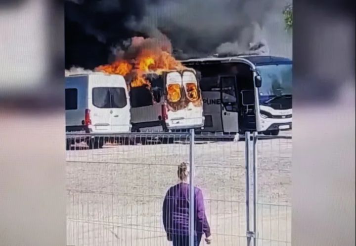 Autobusu degšana Ogrē: noskaidroti patiesie ugunsgrēka apstākļi