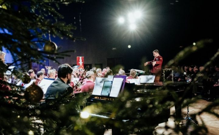 Nacionālo bruņoto spēku Štāba orķestra koncerts "Ziemas pasaka"