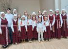 Attēls rakstam: FOTO: Sarīkojumā Lielvārdē prasmes rāda Piedaugavas un Vidzemes piejūras folkloras kopas