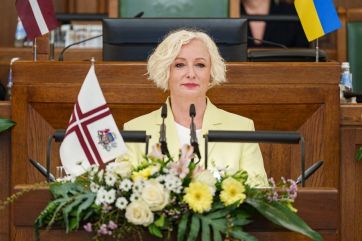 Attēls rakstam: Saeimas priekšsēdētāja: Novērtēsim mūsu brīvību, mūsu valsti un mūsu valodu