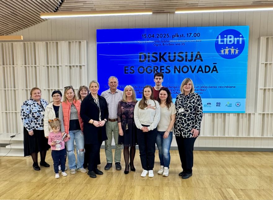 Ogres Centrālajā bibliotēkā notika diskusija par trešvalstnieku integrāciju