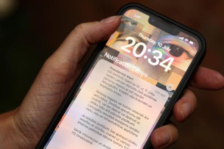 Attēls rakstam: Daļa iedzīvotāju aprīlī saņems šūnu apraides paziņojumus par armijas mācībām