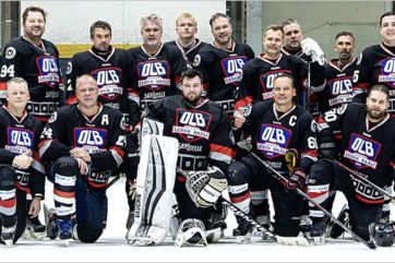 Attēls rakstam: Hokeja spēle Ogrē. Ogres ledus brāļi II vs Pinkey blinders
