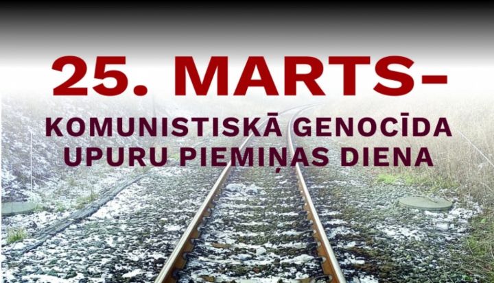 25. marts – Komunistiskā genocīda upuru piemiņas diena