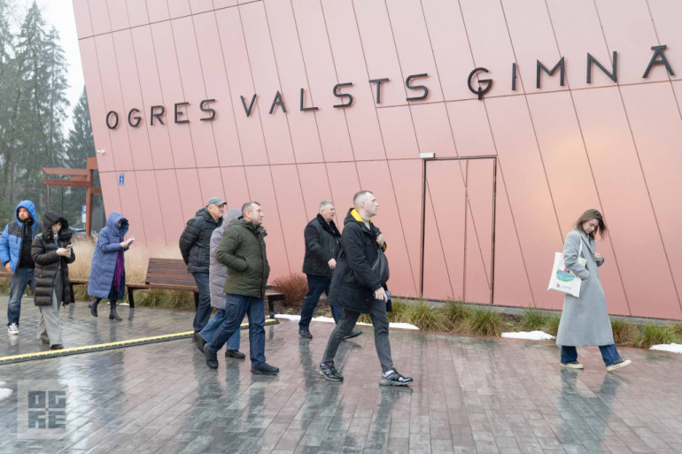 FOTO: Ogres novadā viesojusies Zaporižjas pašvaldības delegācija