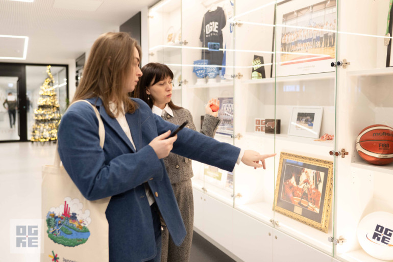 FOTO: Ogres novadā viesojusies Zaporižjas pašvaldības delegācija