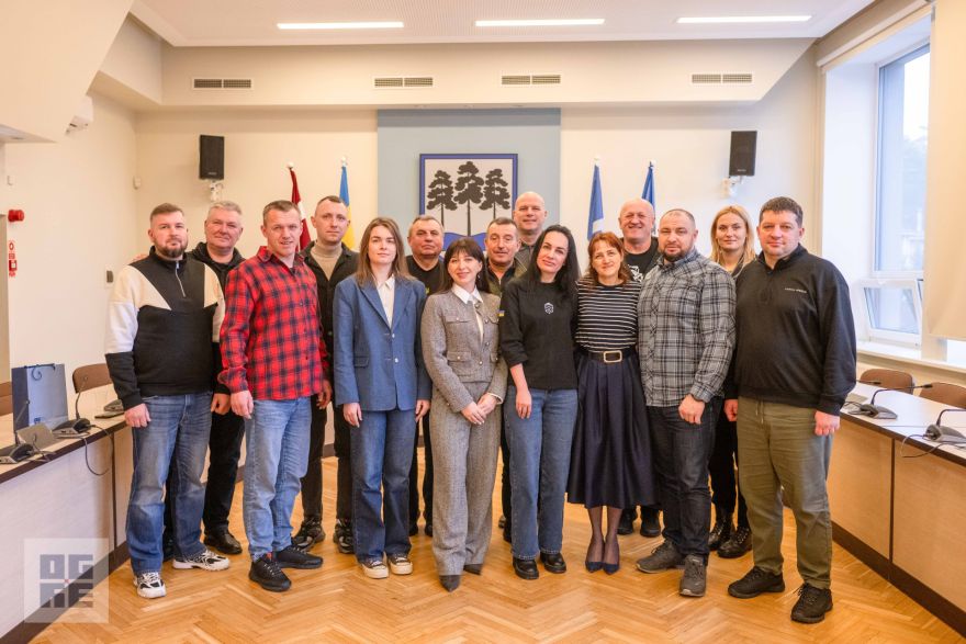 FOTO: Ogres novadā viesojusies Zaporižjas pašvaldības delegācija