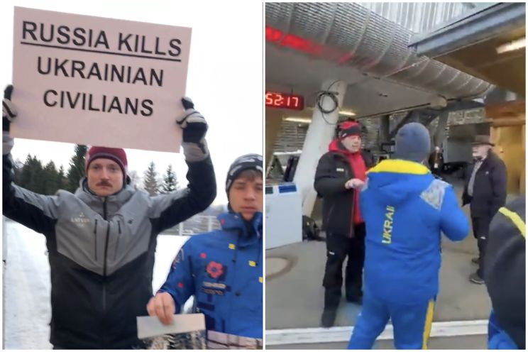 Attēls rakstam: Helmanis izsaka atbalstu Latvijas skeletonistiem protestā pret krievu sportistu atgriešanos Olimpiskajās spēlēs