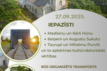 Attēls rakstam: Vienreizēja iespēju atklāt Ogres novada bagāto kultūras mantojumu kopā ar zinošiem gidiem un domubiedriem