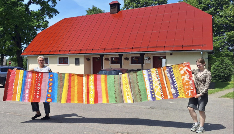 FOTO: Ogres novada etnogrāfiskais mantojums – austās segas