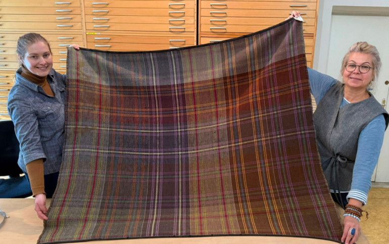 FOTO: Ogres novada etnogrāfiskais mantojums – austās segas