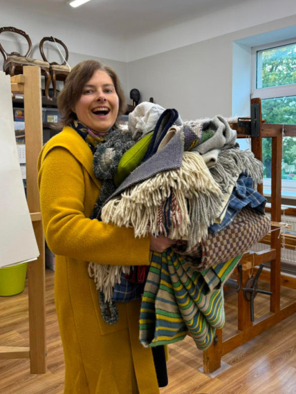 FOTO: Ogres novada etnogrāfiskais mantojums – austās segas